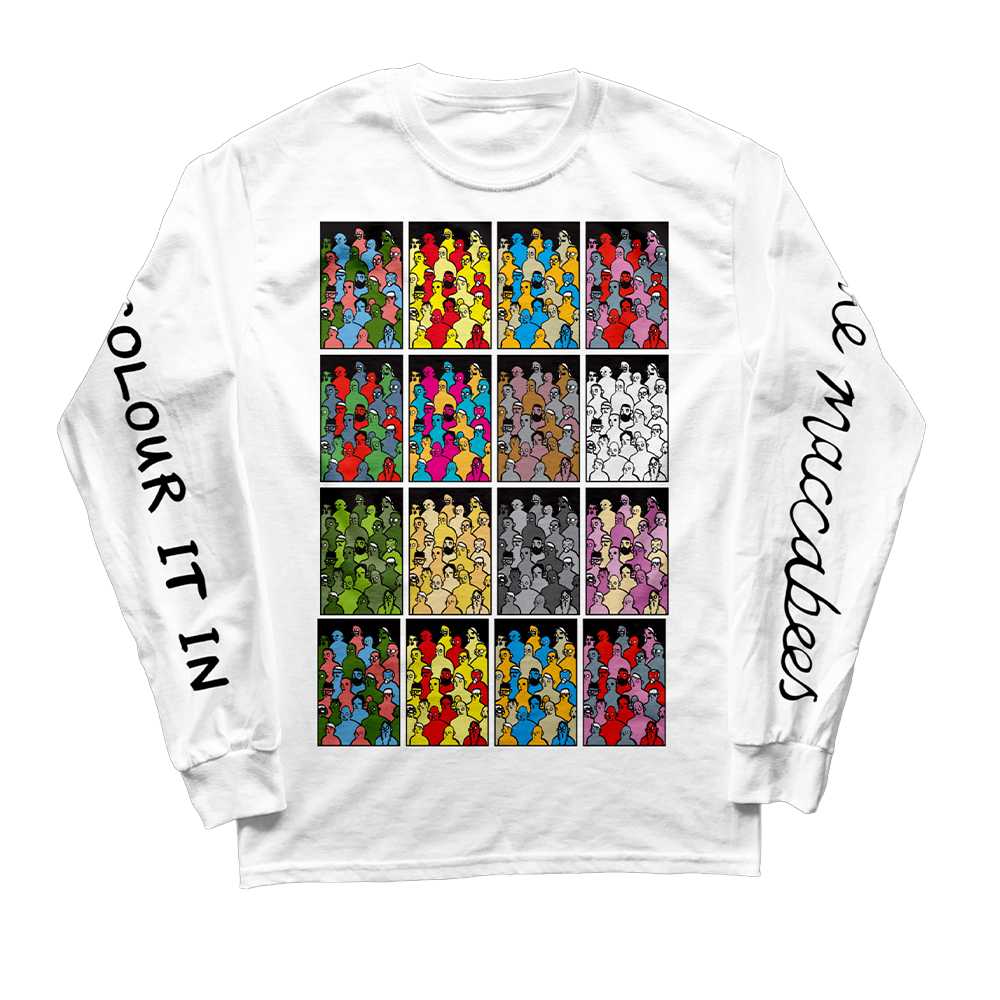 Colour It In Longsleeve - Maccabees UK