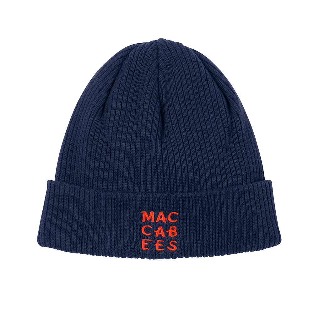 Embroidered Logo Beanie - Maccabees UK