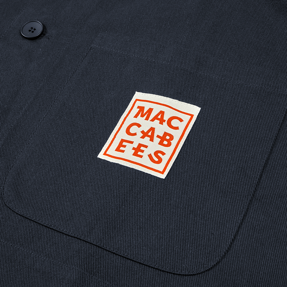 The Maccabees - Logo Navy Chore Jacket
