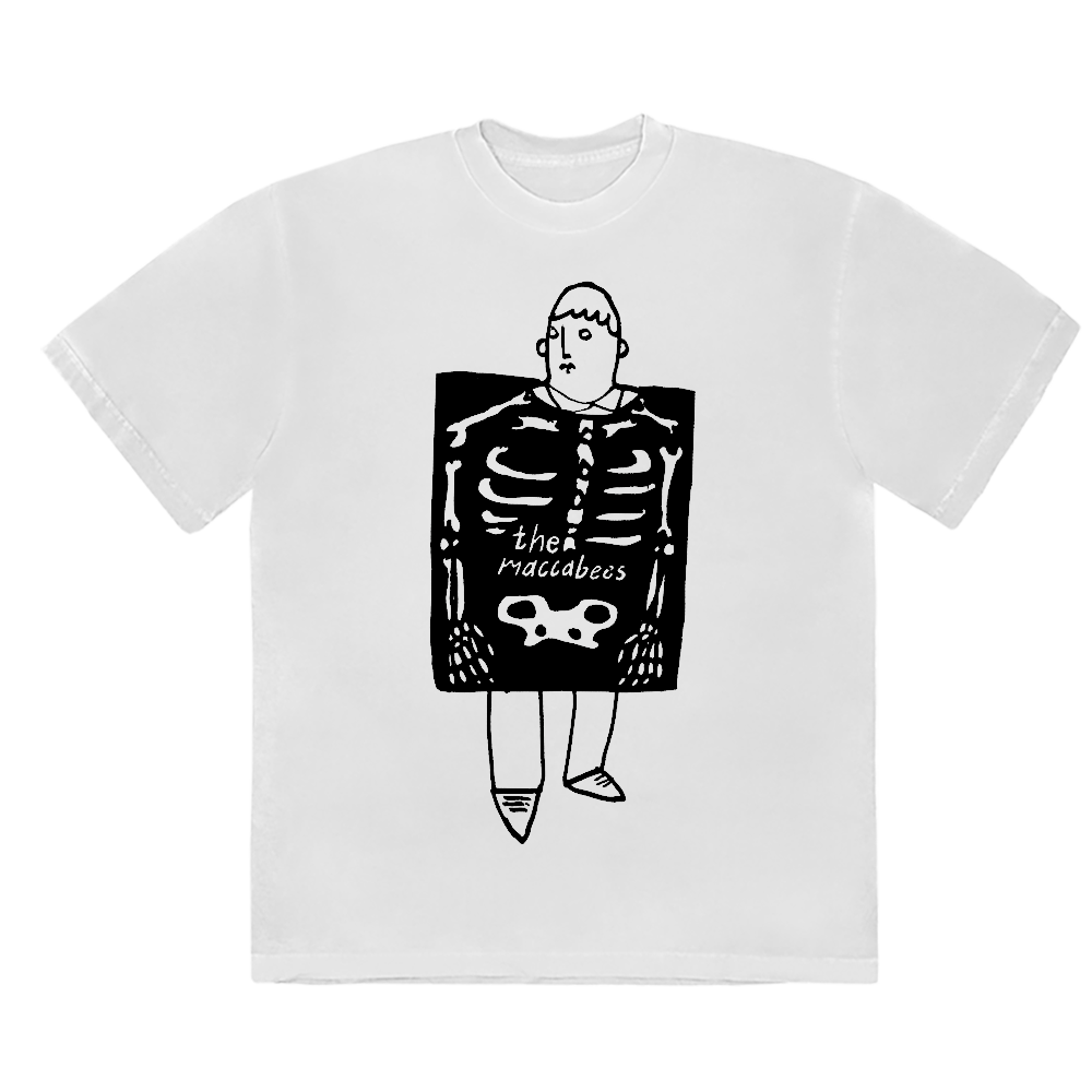The Maccabees - White T-Shirt (Skeleton)