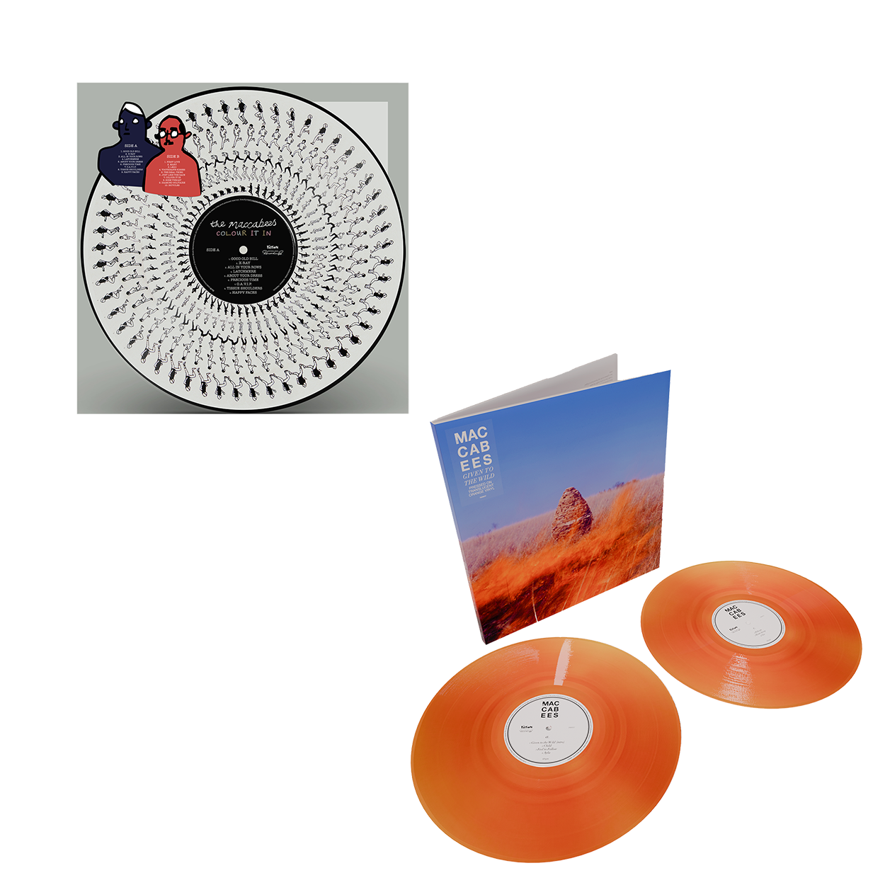 Given To The Wild 2LP + Colour It In 1LP Vinyl Bundle