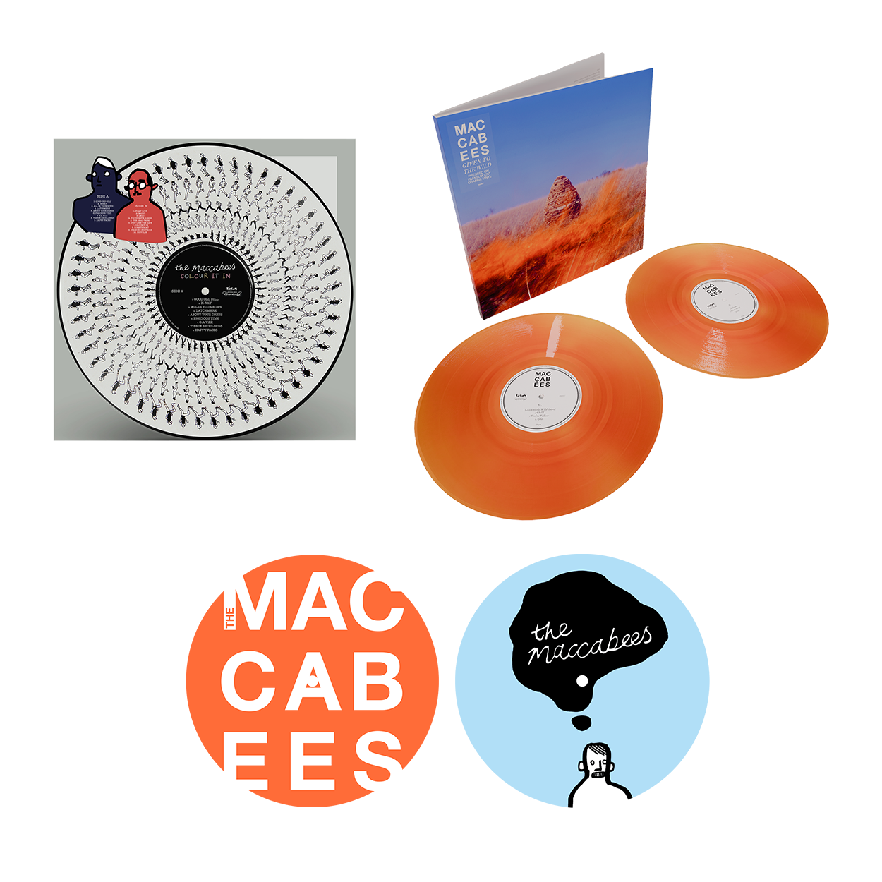 Given To The Wild 2LP + Colour It In 1LP Vinyl + Slipmat